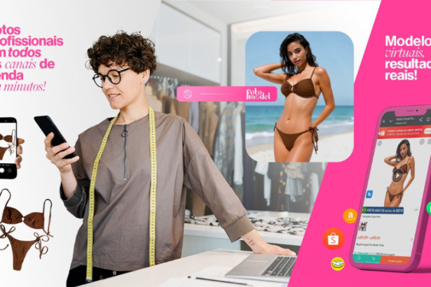 FotoModel apresenta soluções de moda virtual que promovem inclusão digital no ambiente profissional.