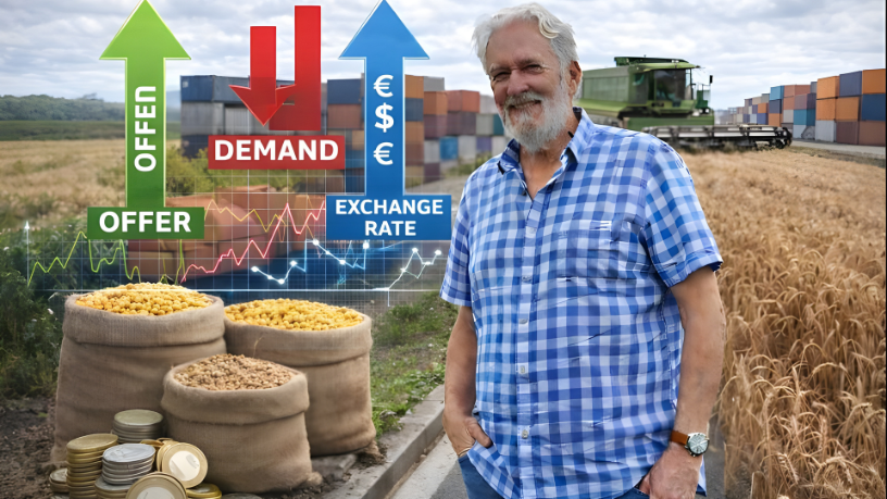 Aldo Vendramin explica como oferta, demanda e câmbio afetam o mercado de commodities.